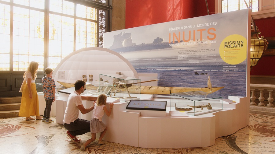 À la découvert des Inuits. © Musée océanographique