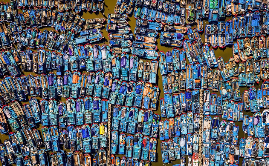 3ème prix - Paysage marin en surface. © Nguyen Vu Cao / UNworldoceansday.org
